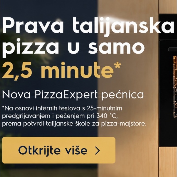 Prava talijanska pizza u samo 2.5 minute!