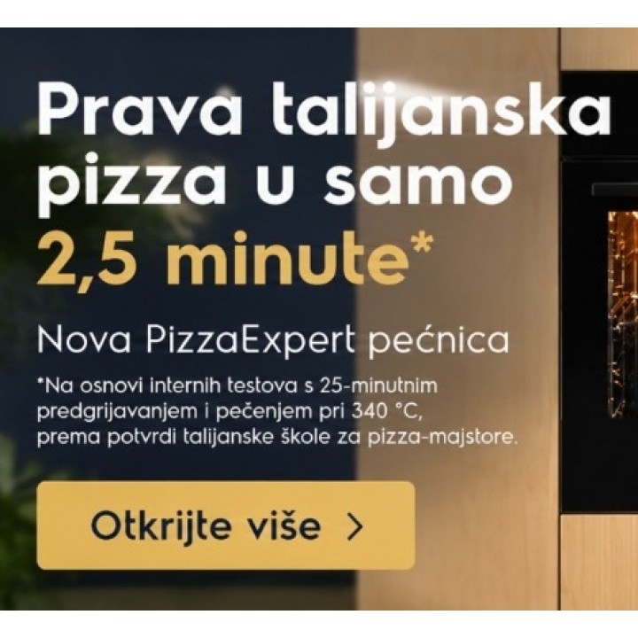 Prava talijanska pizza u samo 2.5 minute!
