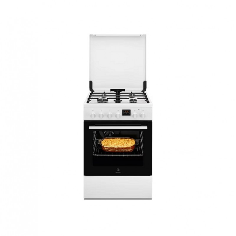 Electrolux LKK660225W, serija 600, SurroundCook štednjak s plinskim zonama širine 60cm