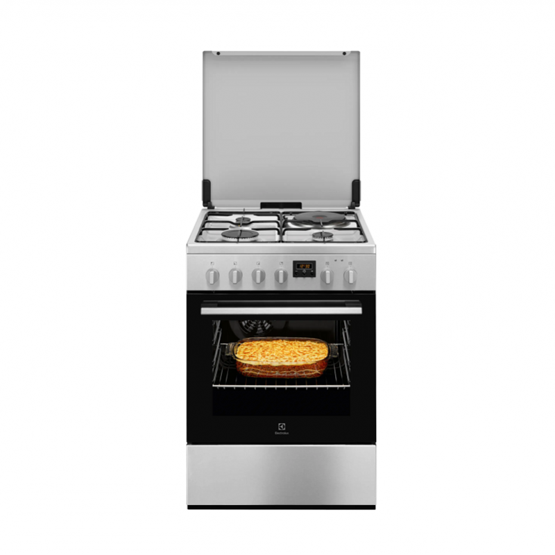 Electrolux LKM660223X, serija 600, SteamBake štednjak sa staklokeramičkom pločom širine 50cm
