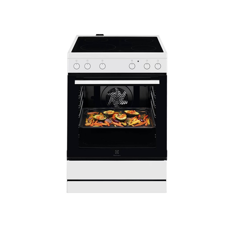 Electrolux LKR62001CW, multifunkcijski štednjak sa staklokeramičkom pločom širine 60cm